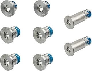 ChenGong - Silver Screws 8PCS 1 Set Bottom Case Screws Pentalobe P5 923-00414 Replacement Compatible with MacBook Retina 12" A1534 2015 2016 2017 (Silver)