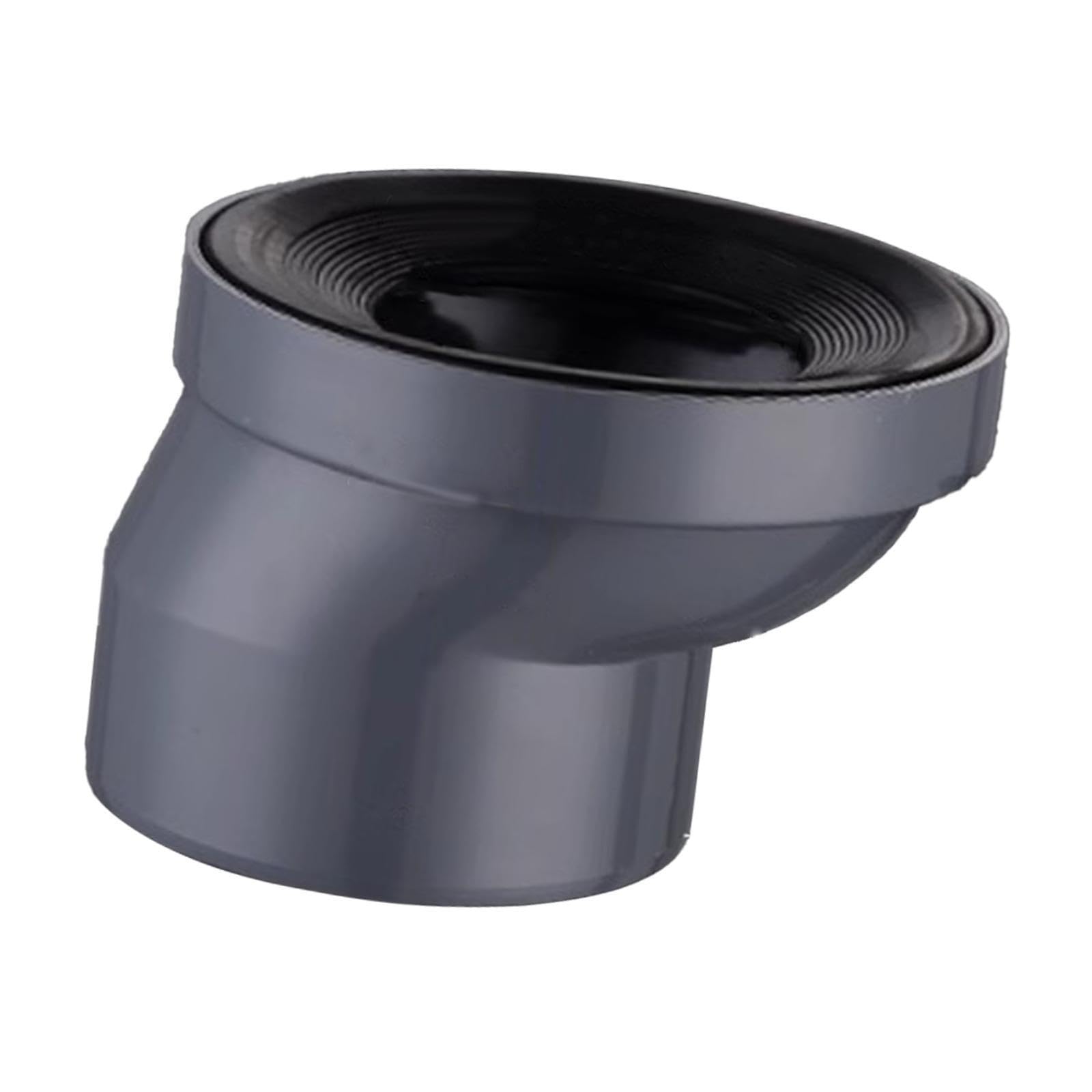 QIXCXAZ Reinforced Toilet Flange Shifter Easy to Install Accessory Ensures Durable High Strength Capabilities for Bathroom Applications Professional, Grey, 5cm