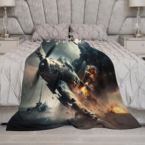 Couvertures chaude et confortable pour canapé lit flannel 180x200 - 7