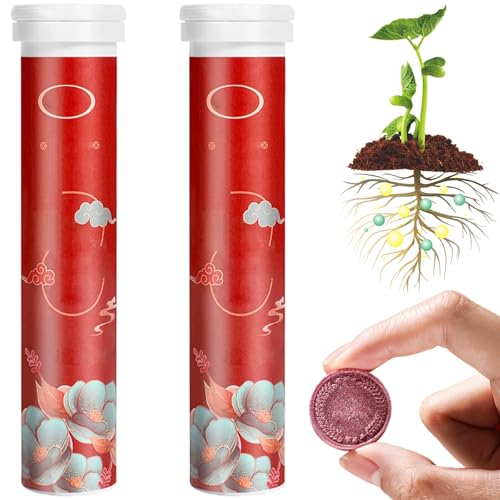 Fertilizzante per piante in compresse da 2 bottiglie Fertilizzante per