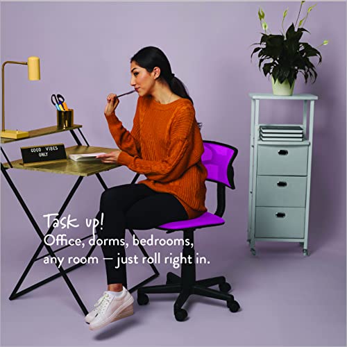 Urban Shop Swivel Mesh Task Chair, Pink #TOP5