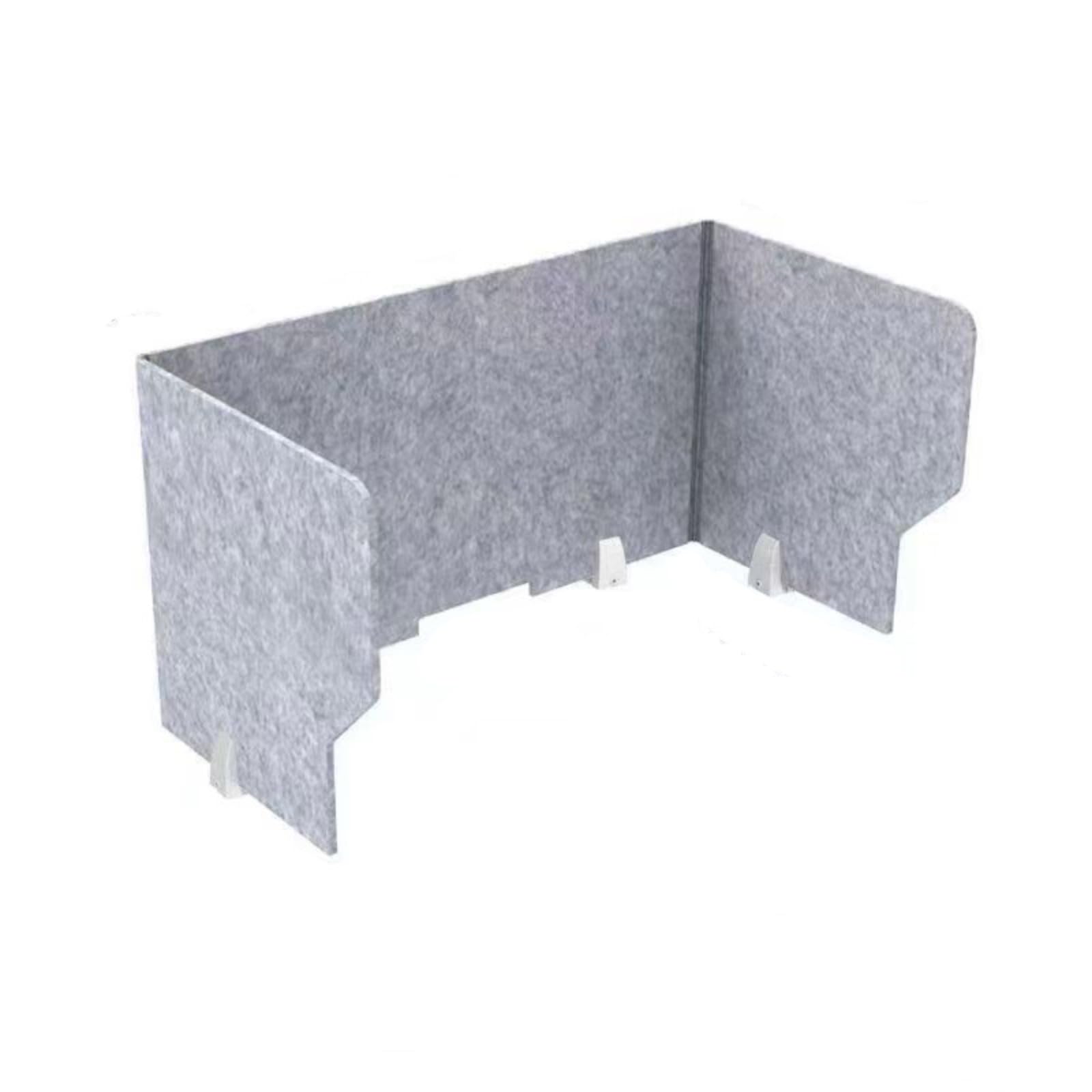 Séparateur de bureau acoustique 9mm Thi insonorisé 50x50x80cm