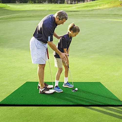 GYMAX Golf Abschlagmatte 150 x 100 cm
