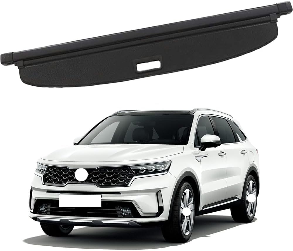 Cubreobjetos retráctil extensible para Kia Sorento 2021+ con cubierta protectora