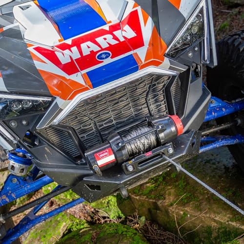 Warn R25-S Rope Winch 2,500 lb Pulling Capacity, 50’ 3/16” Synthetic Rope by WARN - Used condition - Image 9