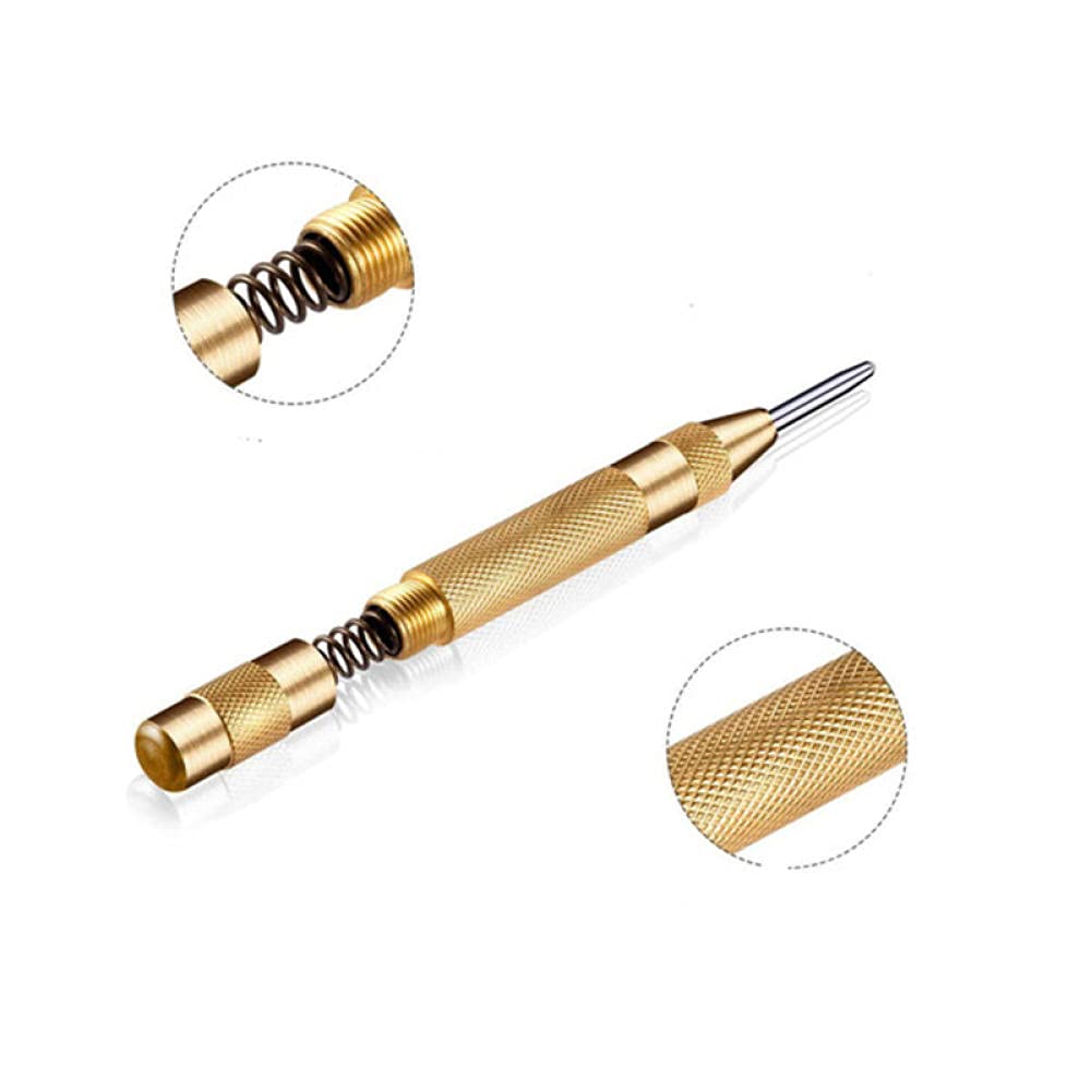 Step Drill bit Broca escalonada con Revestimiento de Titanio HSS Imperial con Juego de Brocas de punzón Central, Cortador de Agujeros for Metal, Madera, Broca cónica escalonada