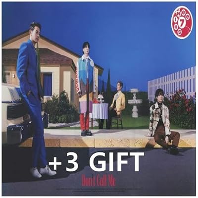 Shinee (3GIFT) Don&rsquo;t Call Me [Photobook / Random ver.] Album+Folded Poster(Random)+MAFF Aerosilver Premium Mask+Extra Photocard