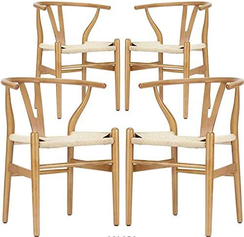 Wishbone Chair - Wooden Dining Chair - Mid Century Style