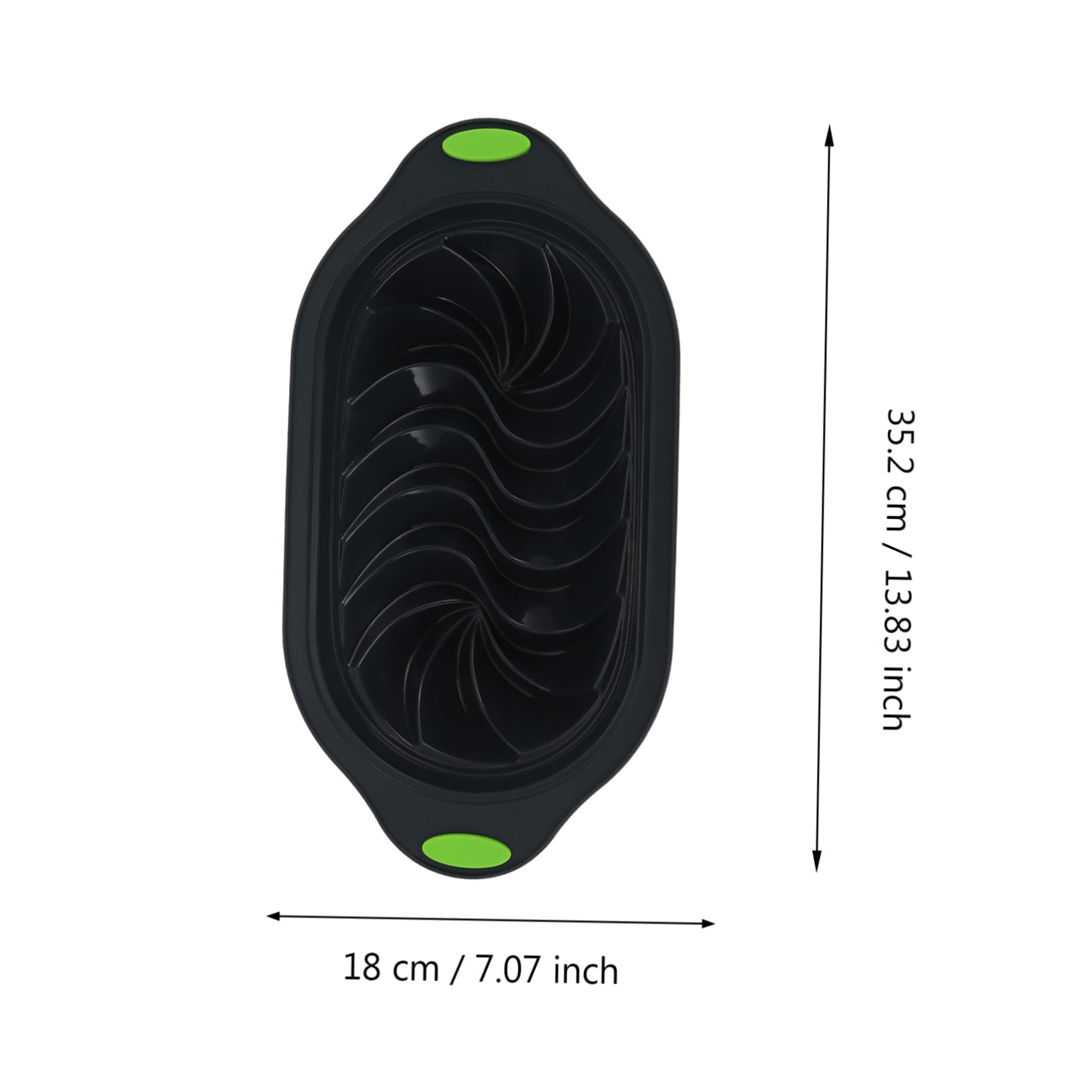 PRETYZOOM Silicone Bread Baking Mold Household Baking Mold Non-stick Easy Demould for Diy Bread Cake