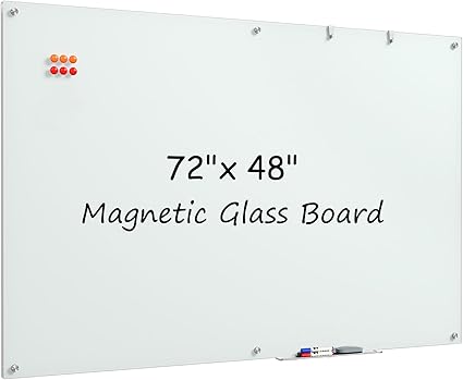 MaxGear Glass Whiteboard 72