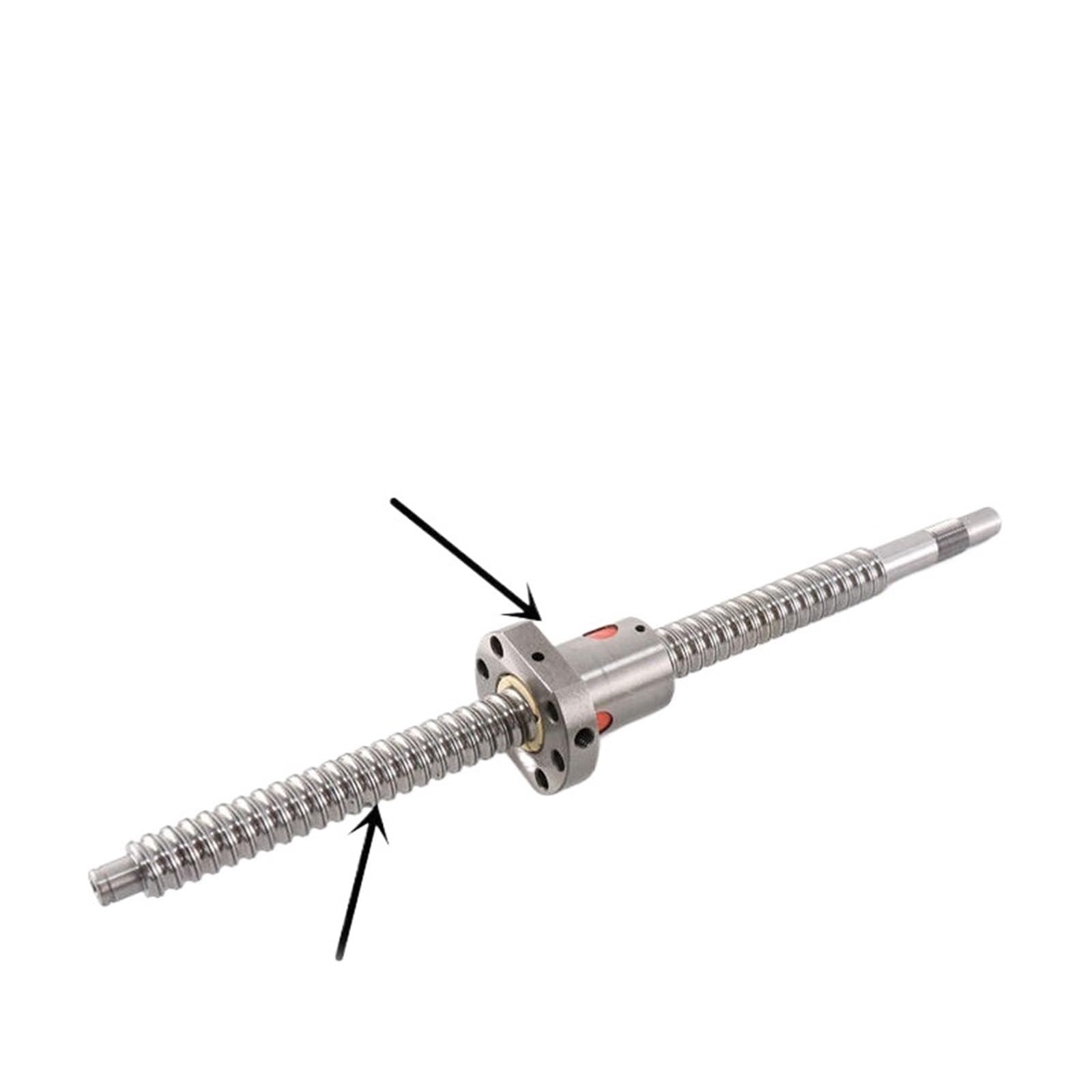 1204 Kugelumlaufspindel SFU1204 200 300 500 600 800 1000 mm Rollen-Kugelumlaufspindel mit Einzelmutter for CNC-Teile 1 Stück(250mm With nut)