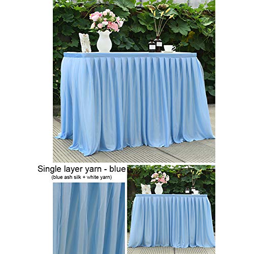 Ourine Tafelrok tule tutu tafelrok, tafelrok tule tutu tafelrok tule servies tafelkleed voor bruiloft verjaardagsfeest… - Image 5