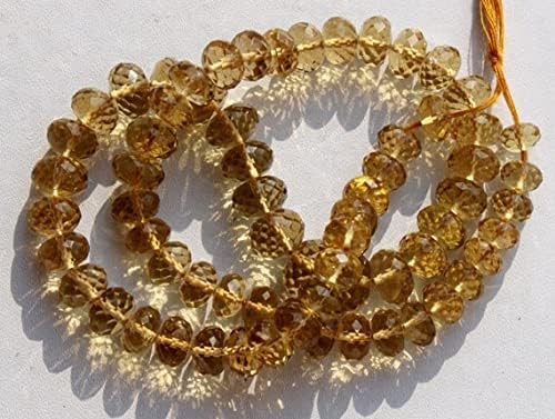 Perles de Quartz Bière véritables 6-10mm pour remplacer les imitations et sublimer vos bijoux
