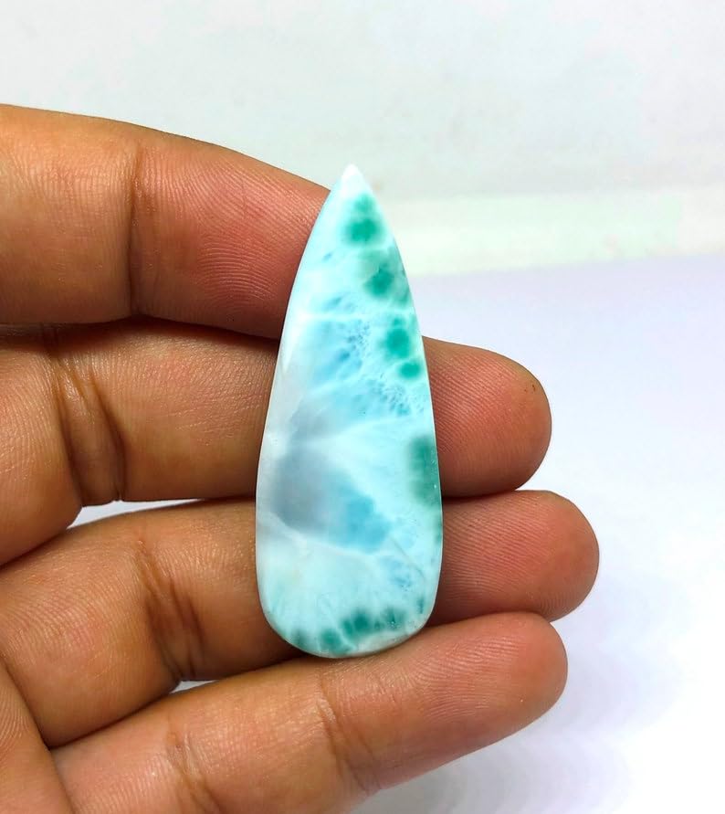 Larimar naturel de qualité supérieure GH_NAT_05988 pour pendentif prestige - 5