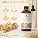 EVOKE OCCU Vetiver ätherisches Öl 118ml, reines Vetiveröl für Haut Massage Aromatherapie Diffusor- 4 FL Oz