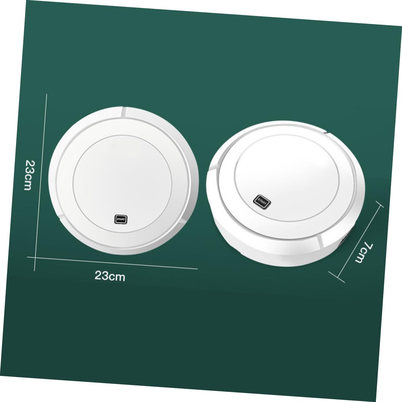 Ciieeo Smart Automatic USB Charging Intelligent Dust Catcher for Home Carpet Floor Cleaning Machine White Portable Efficient Strong Suction for Marble