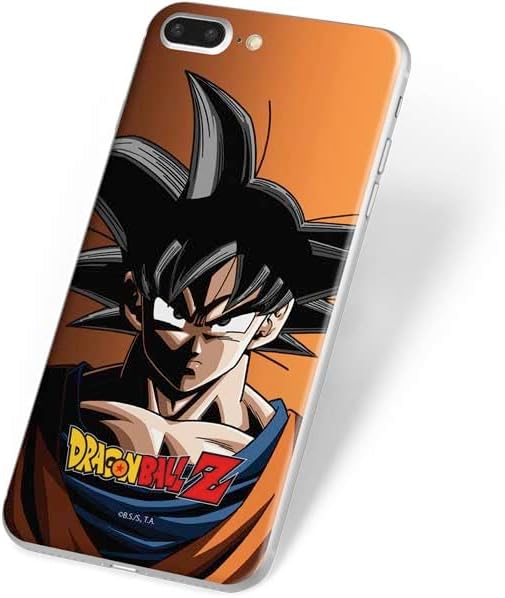 Miniatura 3 de Skinit Calcomanía para teléfono compatible con iPhone 8 Plus, diseño de retrato de Dragon Ball Z Goku con licencia oficial