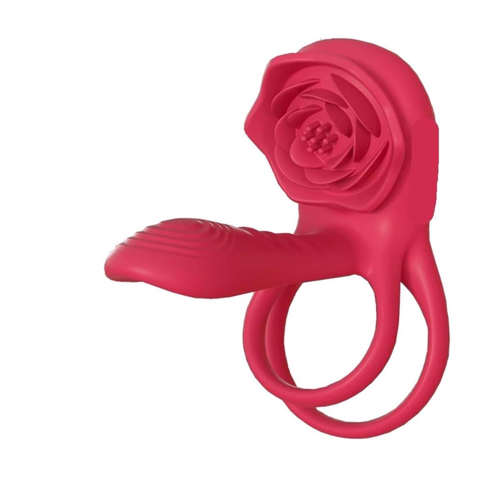 Silikon Massage Ring tragbar mit zwei Motoren, USB