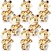 Lenwen Christmas Surprise Gifts for Kids 8 Pcs Stuffed Animal Slap Bracelets Adorable Plush Animals Huggers Slap Bracelets Bulk for Girls Boys Christmas Birthday Party Favors(Giraffe)