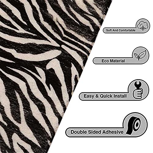Alfombras de interior para escaleras autoadhesivas de 70 x 22 cm con diseño de leopardo 6