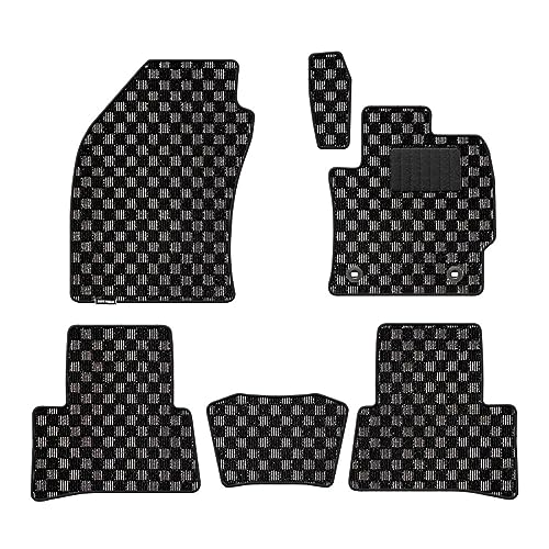 Hotfield トヨタ 互換品 新型 カローラクロス 10系 2025年5月〜対応 フロアマット チェックグレー