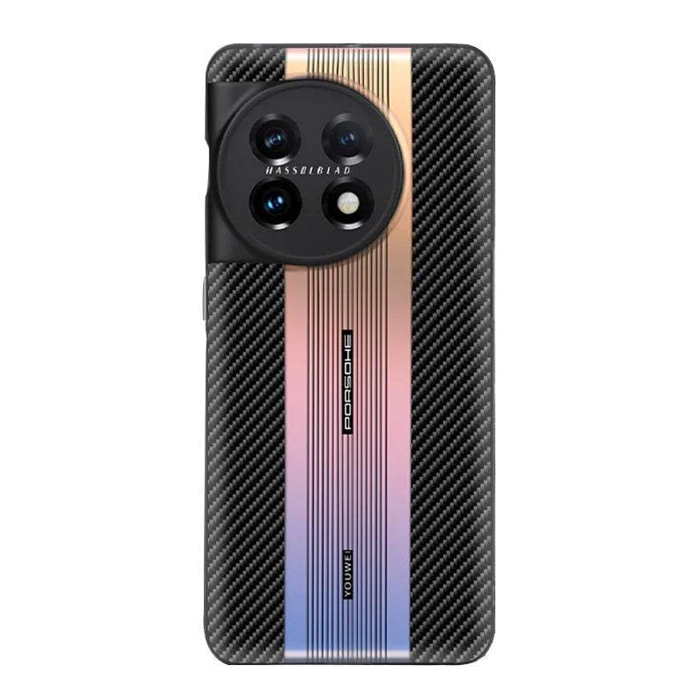 Image of MILLION CASES Back Cover Case for OnePlus 13R Shockproof Protective Laser Shine Gradient Matte Slim TPU Case for Men & Boys(Midnight Black)