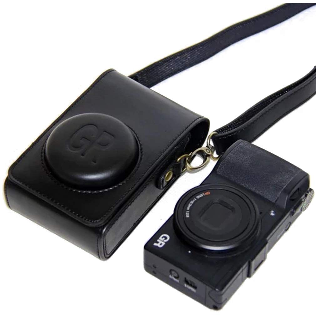Amazon | 黒 リコー Ricoh GR III GR II GR 専用 PU レザー レフ