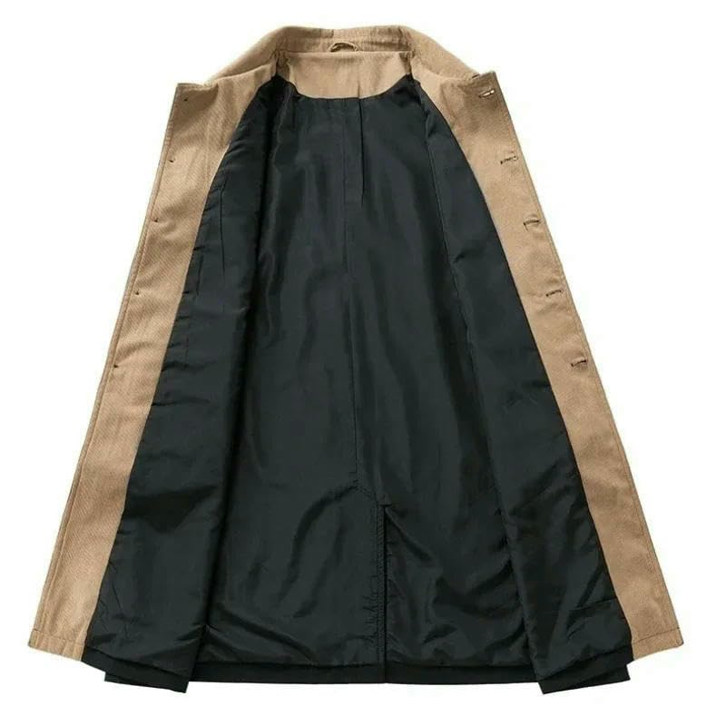 Trench décontracté homme pour la mi-saison et le bureau - 5