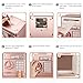 Setibre Piggy Bank, Electronic Password Cash Coin Can Auto Scroll Paper Money Saving Box Toy Gift for Kids (Rose Gold)