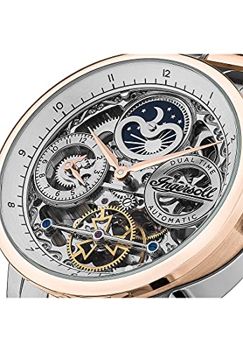 Ingersoll Herren Analog Automatik Uhr mit Edelstahl Armband I07706 – Bild 3