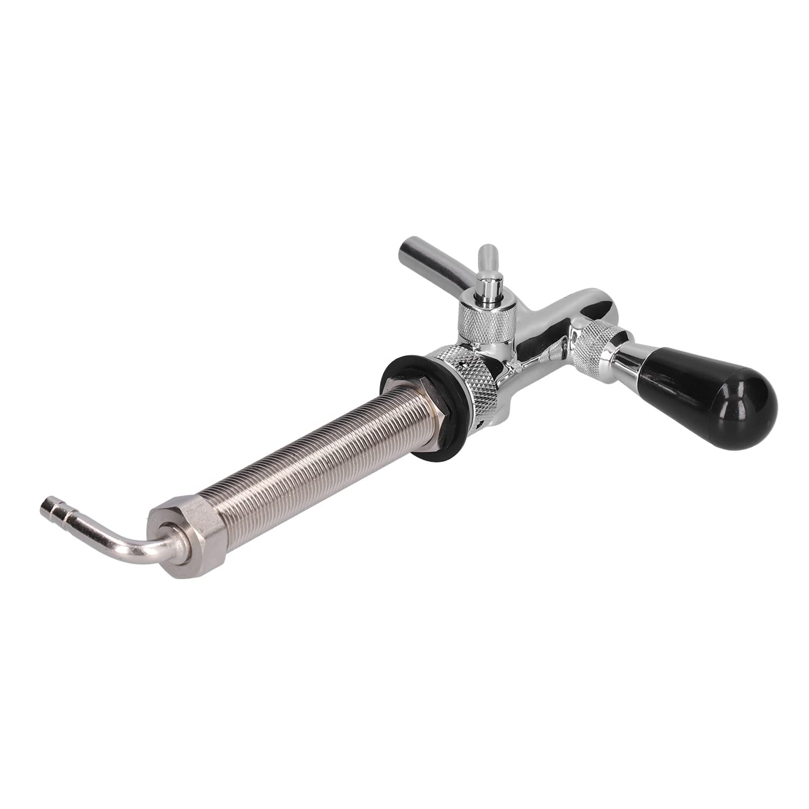 Grifo Cerveza Acero Inoxidable Cromado Grifo Barril Regulable