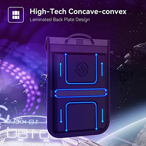 Smatree Upgrade Hard Travel Laptop Backpack for ASUS ROG Zephyrus G16 2025/2024/2023,ROG Zephyrus M16/ROG Flow X16,Galaxy Book5/4/3 Pro/Pro 360, Galaxy Book4 Edge/Book4 Ultra3