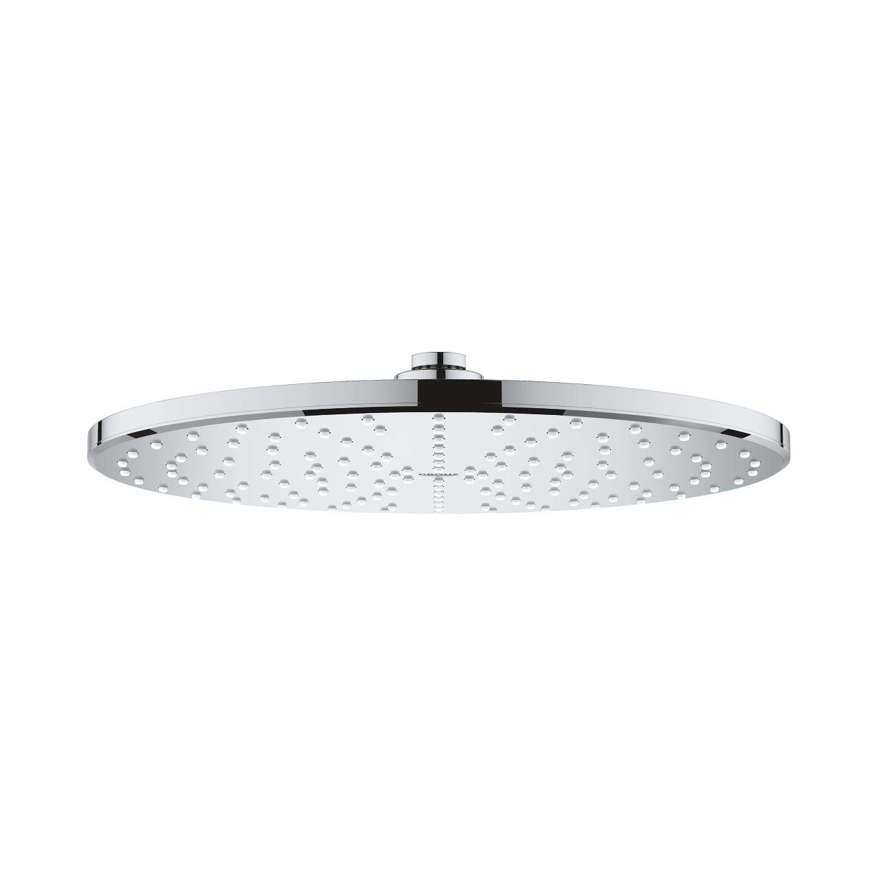 Grohe Round + Chrome + Ecojoy Rainshower 310 Mono Head Shower, 310Mm Water-Saving Shower Head, Chrome Finish, Round Shape 26562000