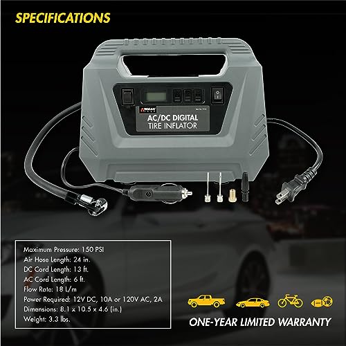 Wagan Digital Dual Power Inflator