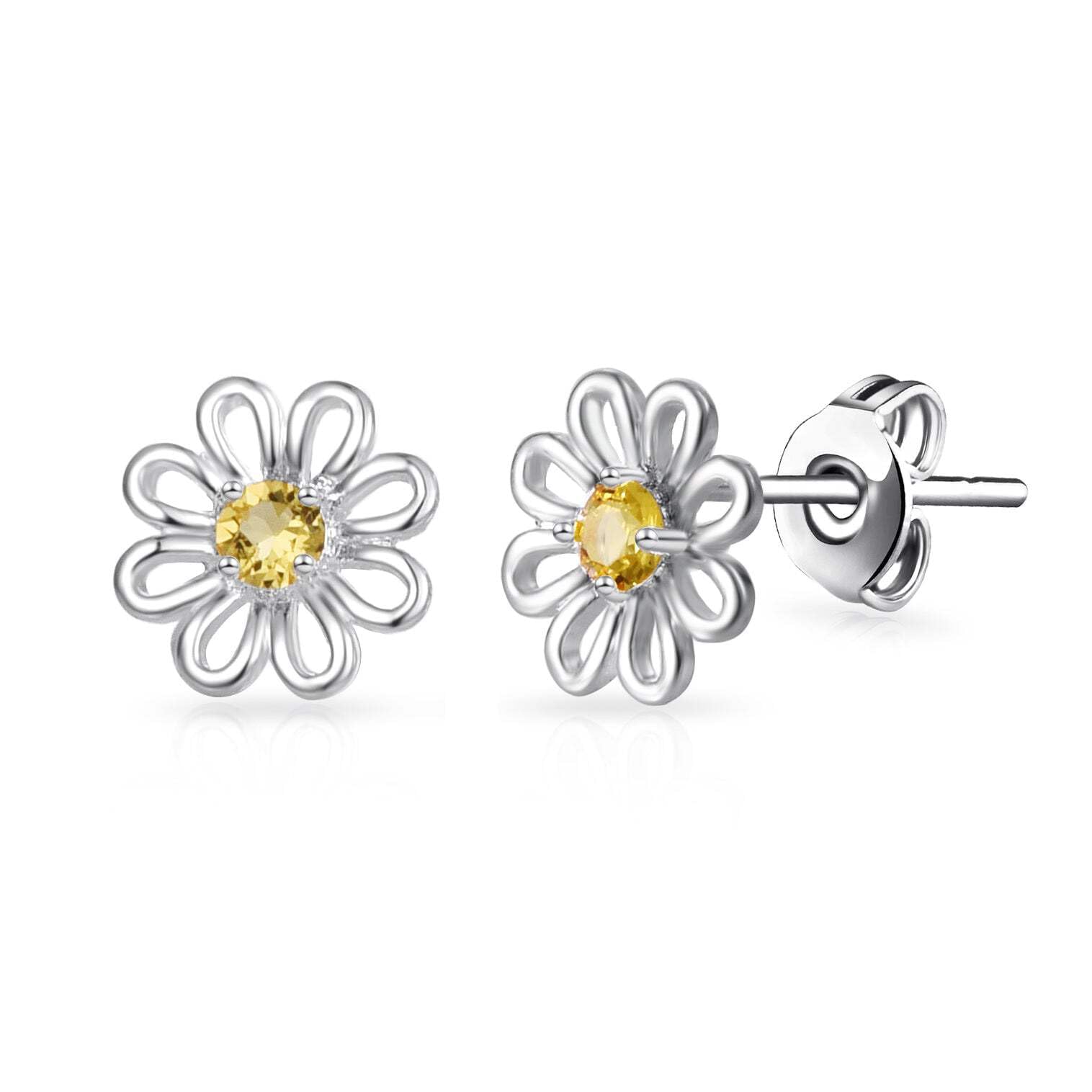 Philip JonesDaisy Stud Earrings Created with Zircondia® Crystals