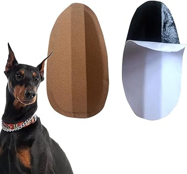 Andys Orchids Dog Ear Stand Up Support Tool Sticker, Dog Ear Fixed Correction Vertical Holder for Doberman Pinscher Sheltie Corgi Puppies 2.7 * 1.38 inch