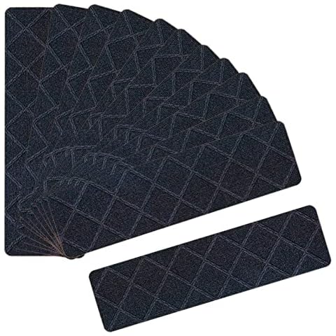 Ray-Velocity 15er Set Stufenmatten 20.3 x 76cm Treppenstufen Matten Selbstklebend Anti-Rutsch Sicherheit Stufenteppich Cover