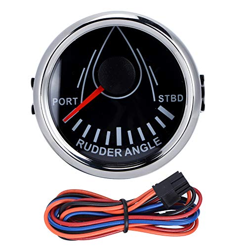 Meter, 52mm Universal Angle Indicator Rudder Angle Meter Boat Accessory,Motorcycle & Powersports 0 Boat Rudder Angle Rudder Angle Meter Rudder Boat Rudder Angle Meter, 52mm Universal