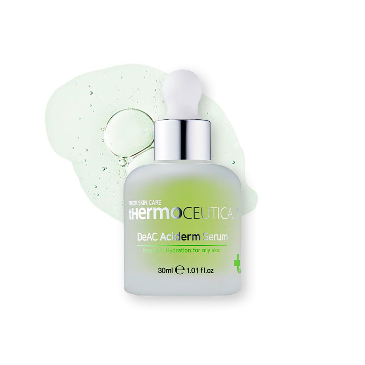 tHermoCEUTICAL DeAC Aciderm Serum - Targeted Adult Acne Solution, Sebum Reduction, Oil-Water Balance, Glowing Skin Promoter, Optimal Hydration Care Lightweight & Refreshing Formula, 1.01 fl.oz