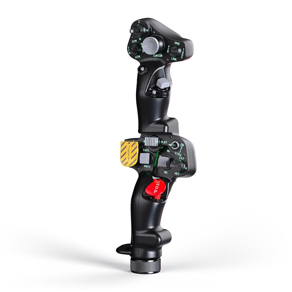 VIRPIL Controls Dual-SF Collective Grip Helicopter Joystick for VPC Rotor TCS Bases Flight Simulator Cockpit PC