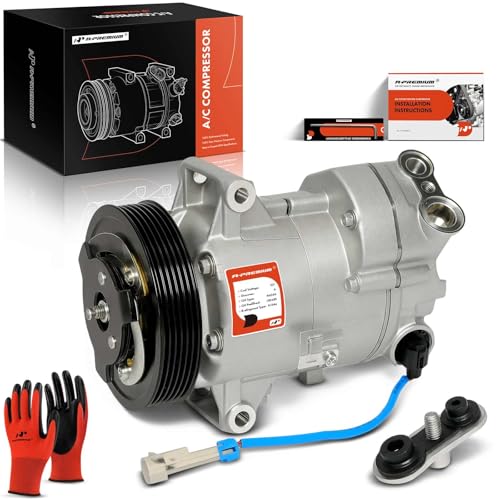 A-Premium Air Conditioner AC Compressor with Clutch Compatible with Chevrolet Cruze 2010-2011 1.8L