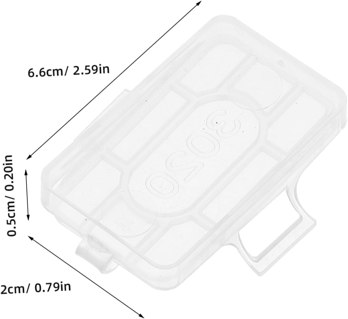 100Pcs Plastic Cable Label Holder Box for Wire Identification
