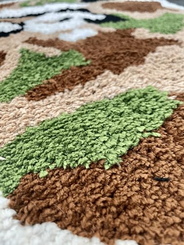 Tapete Bape Rug - Camo - Handmade - 71x51 cm miniatura 4