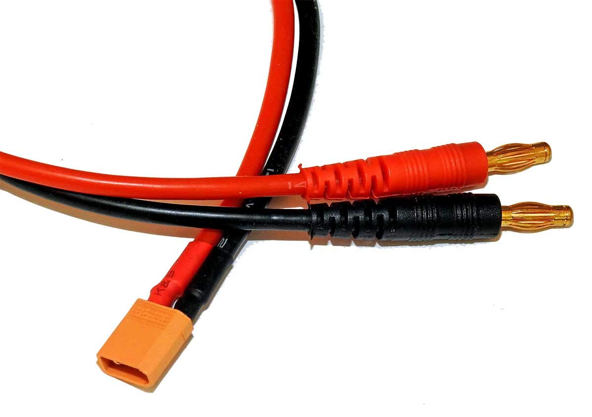 XT30オスプラグコネクタアダプター30cm 18AWGケーブルワイヤ XT30オスプラグコネクタアダプター30cm 18AWGケーブルワイヤ XT30