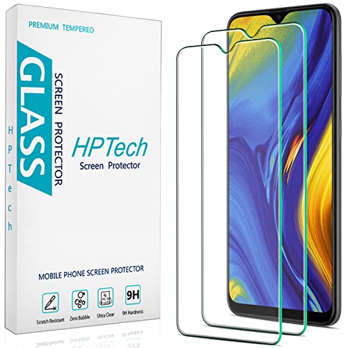 HPTech Screen Protector For Samsung Galaxy A20 Tempered Glass Easy to Install Bubble Free 2-pack