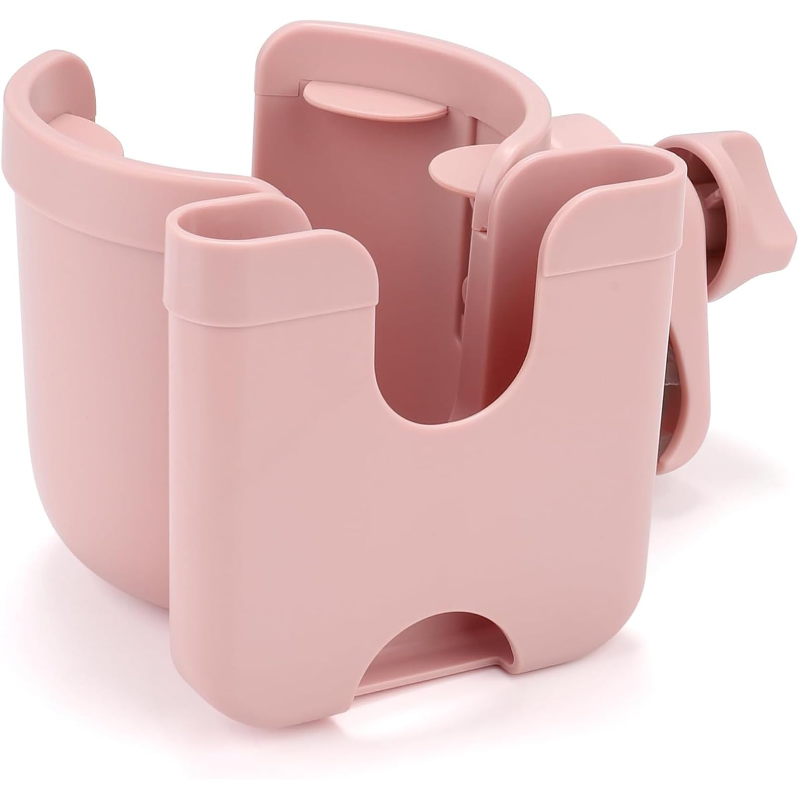 Stroller Cup Holder with Phone Holder, Baby's Feeding Bottle Holder,Upgraded Universal Cup Holder,Bike 2-in-1 Cup Phone Holder for Stroller, Bike,