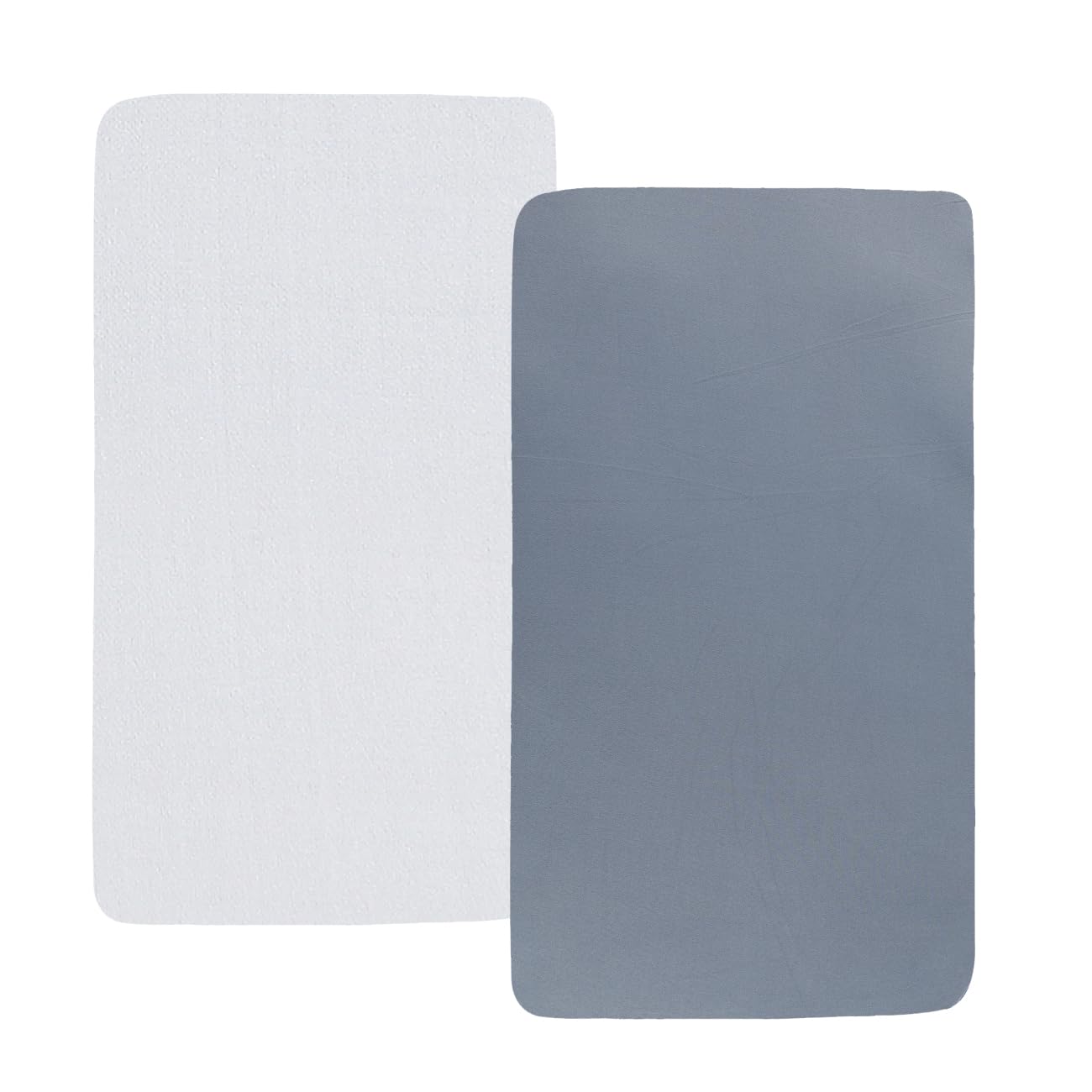 Pack n Play Sheet Stretchy Fitted Mini Crib Sheets 2 Pack