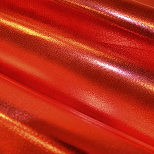 Fairfield OLY-Fun Metallic, Multi-Purpose Non-Woven Craft Material, Polypropylene and Polyester Fabric for Crafts, Costumes, Accessories, and More, Craft Supplies, Red, 10-Yard Bolt - Thumbnail 3