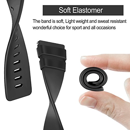 Image of AK Sports Bands Compatible for Fitbit Versa /Versa 2 /Versa SE, Soft Multi-Colors Wristbands for Fitbit Versa Lite Smart Watch Women Men