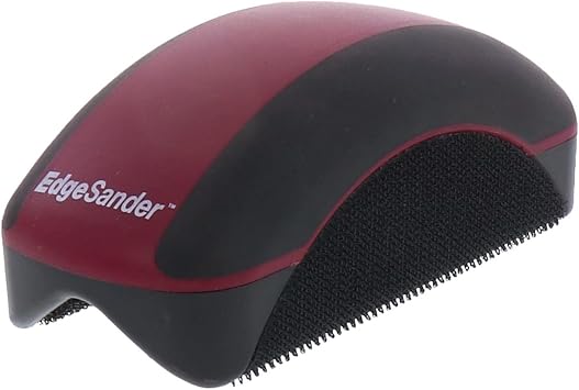 Milescraft 1621 Edge Sander - Dual Edge Sanding Tool V-Groove Sands both Edges Simultaneously on Boards from 14 to 1-1/2 in. - Saves Time - Uses any 5 in. Hook and Loop Sanding Disk
